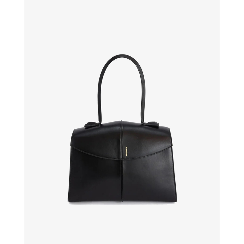 JIL SANDER Torba J08WD0155 LINEA TOP HANDLE MD 001 BLACK/JZ26