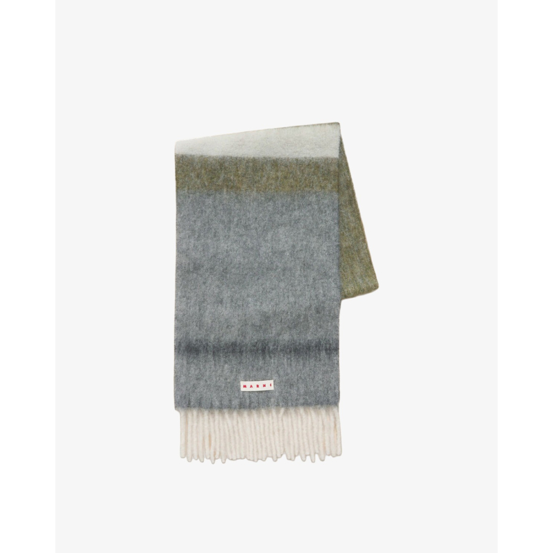 MARNI Šal SCMC0139Y0/JZ25 DEEP SAGE