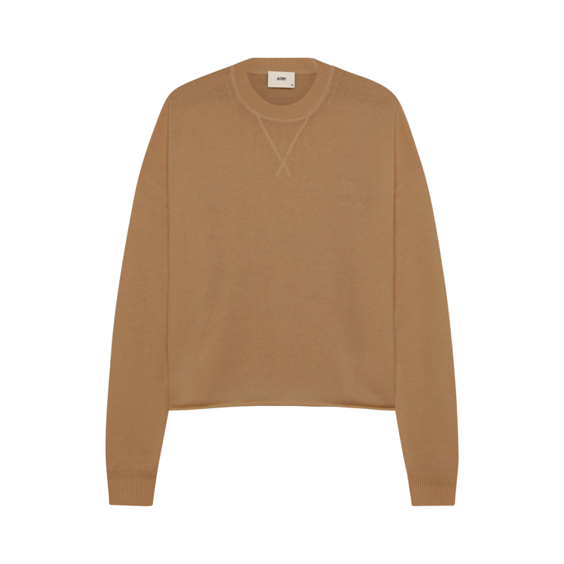 AUTRY INTERNATIONAL SRL Džemper SWEATER MAIN WOM 149E WOOL/WS BEIGE/JZ26