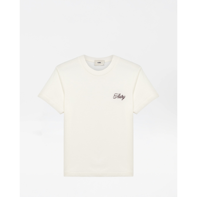 AUTRY INTERNATIONAL SRL Majica T-SHIRT MAIN WOM 106A COTTON ALABASTER/JZ26