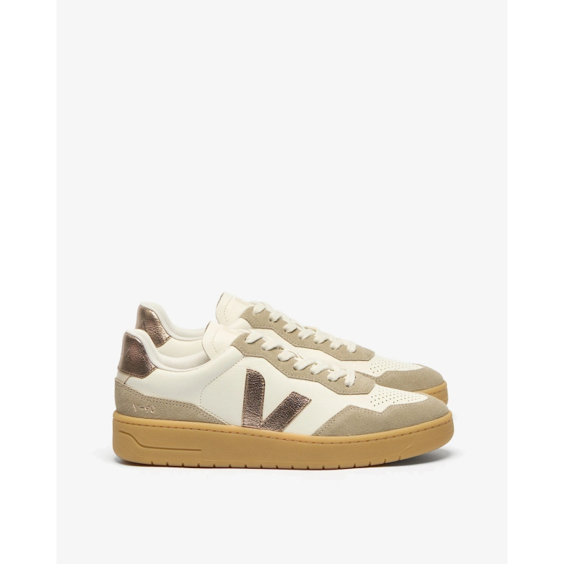 VEJA Patike VD2021724A360 V-90 O.T. LEAT PURE_BRONZE_NATURAL/JZ2