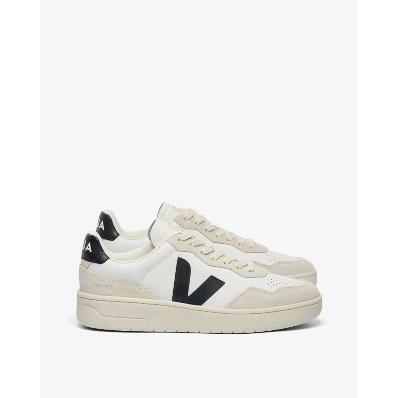 VEJA Patike VD2021061B410 V-90 O.T. LEATHER WHITE_BLACK/JZ26